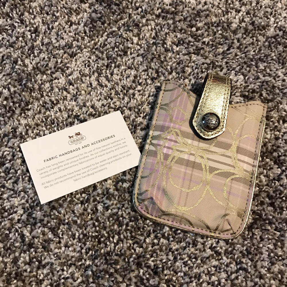 Coach Card Holder